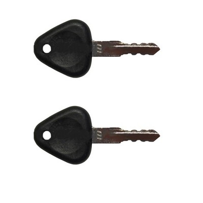 2 Heavy Equipment Keys Fits Volvo Excavators Part #777 14529178