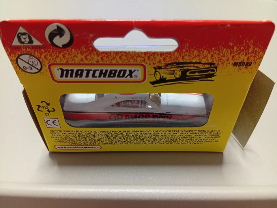 Matchbox/ Lesney Dodge Charger Orange Peel Con Box Originale. - Immagine 3 di 4