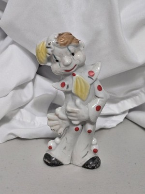 Vintage Ceramic/Porcelain Slim Clown Figurine   Circus Japan 