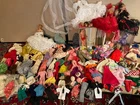 Huge 100 Piece Vintage BARBIE Collection-Dolls-Clothing-Accessories-Trunk