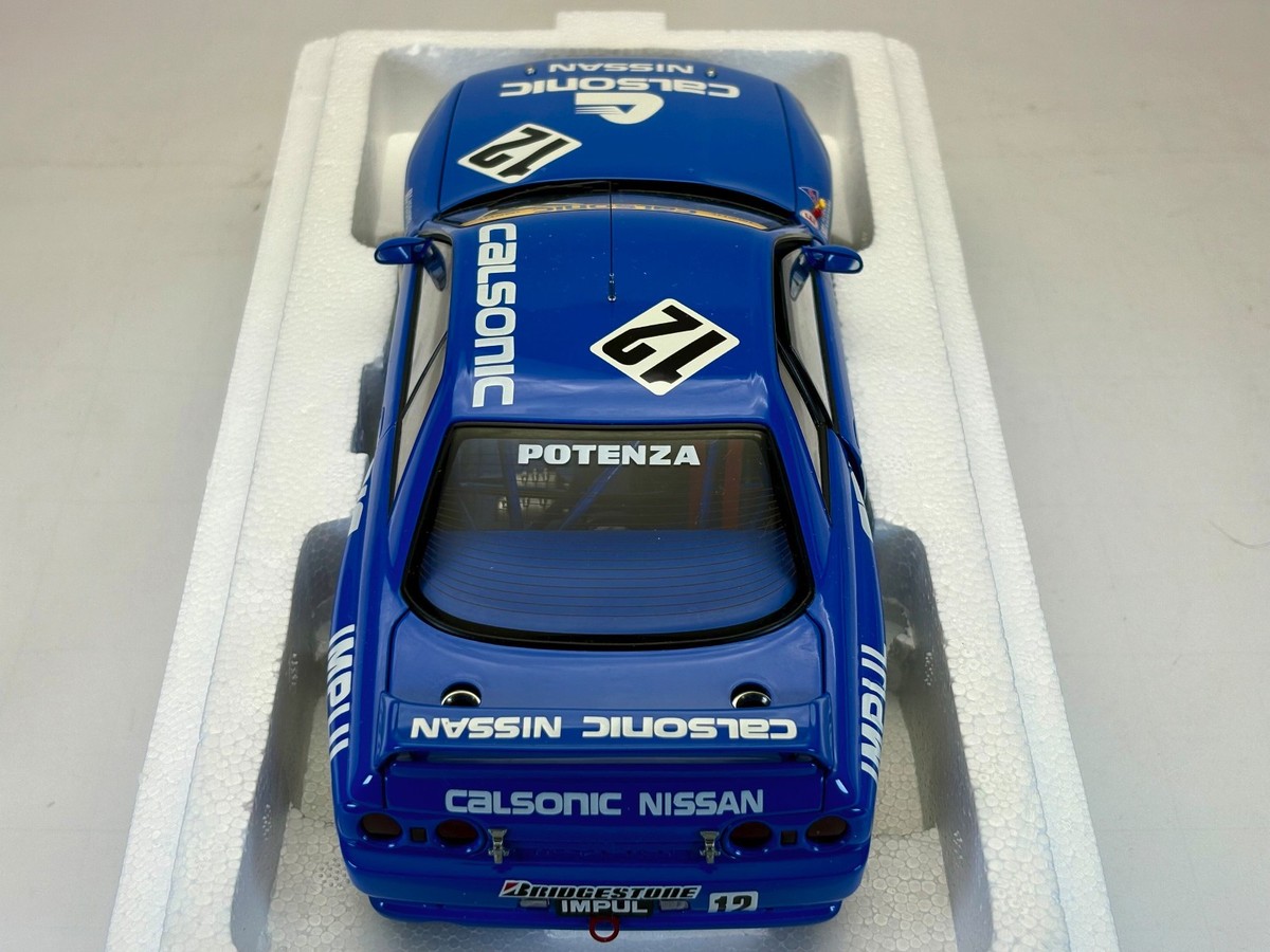 ミニカー Nissan Skyline GT-R (R32) Calsonic 1:18 ignition Model 1:18 Calsonic Skyline #12 R32 GT-R 1990 JTC (IG1622