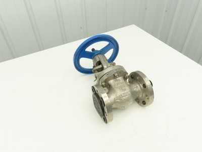 DSI 2-300 Stainless Gate Valve 2'' Flanged Class 300 720PSI Rising Stem API603