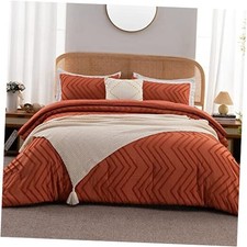 Comforter California King Size California King 104"x96" 03 - Burnt Orange