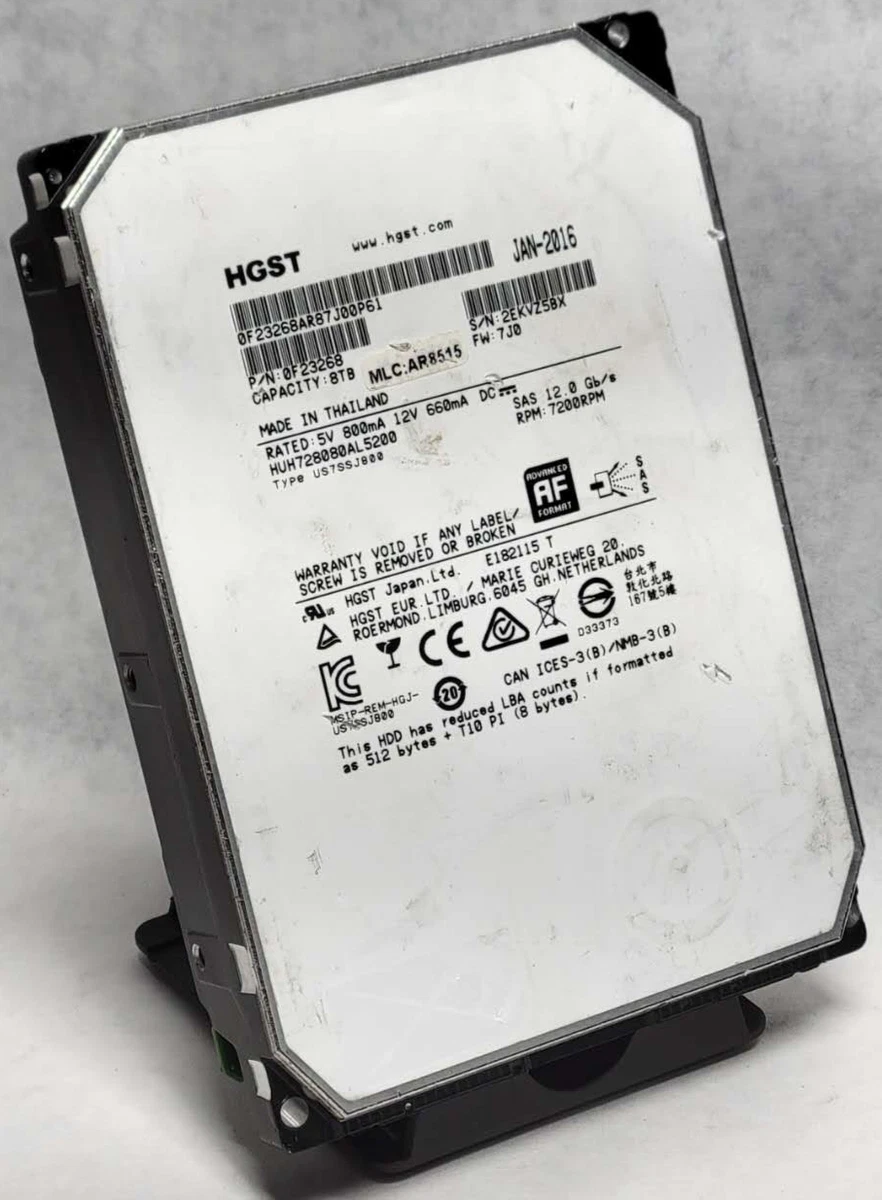 HGST 8TB Computer Internal Hard Disk Drives for sale | eBay