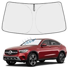 2026 Upgrade Front Windshield Sun Shade Foldable Sunshade 2016-2022 GLC