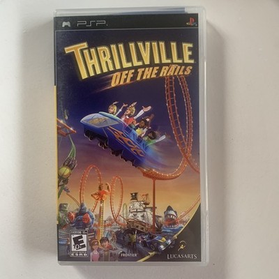 Thrillville Off the Rails (Sony PSP - Playstation Portable) Complete, Excellent!