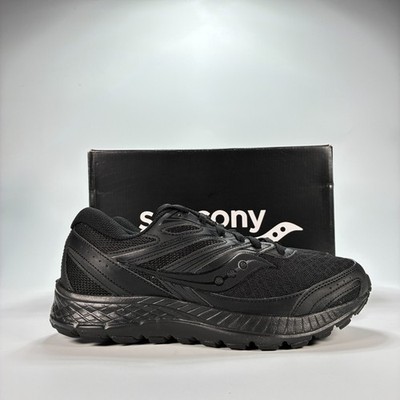 Saucony Cohesion 13 Black Lightweight Lace Up Running Shoes Women's Size 9 Wide