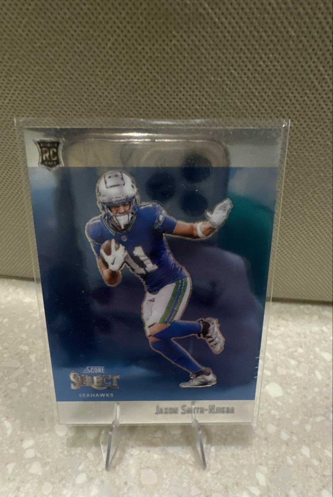 2023 Panini Select - Score Select Throwback Jaxon Smith-Njigba #STW-JSN (RC)