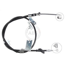 Handbremsseil hinten links für Opel Agila B H08 | 24138712