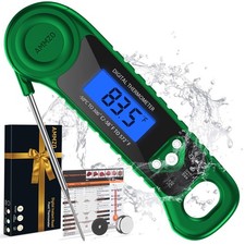 Digital Meat Thermometer for Grilling, Candy Thermometer Instant Read Food Th...