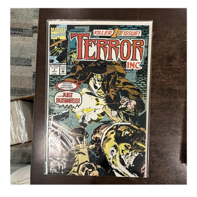 Marvel Comics Terror Inc. #1 Key Issue First Character Appearance Color