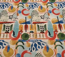 MIND THE GAP CURTAIN/UPH FABRIC "VERANDA" 2 METRES 100 LINEN