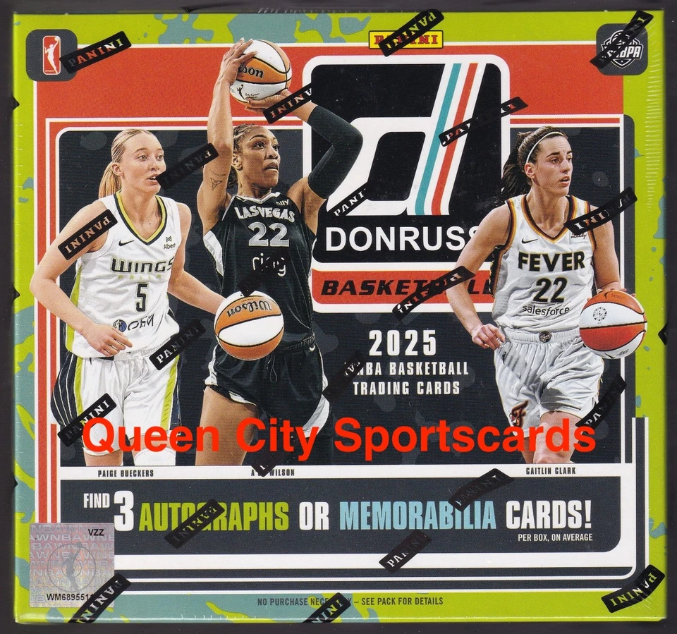 2025 Panini Donruss WNBA Basketball Factory Sealed Hobby Box