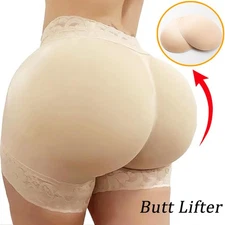 Padded Women Butt Lifter Panties Shorts Hip Enhancer Shaper Fajas Underwear Pant