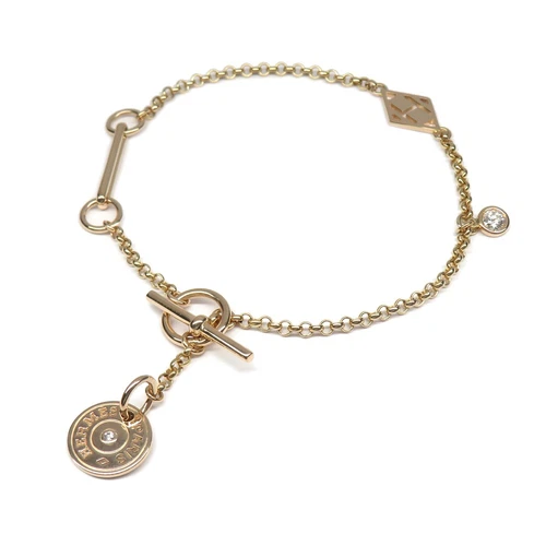 HERMÈS Bracciale HERMES Gunbird SH K18PG P0032366