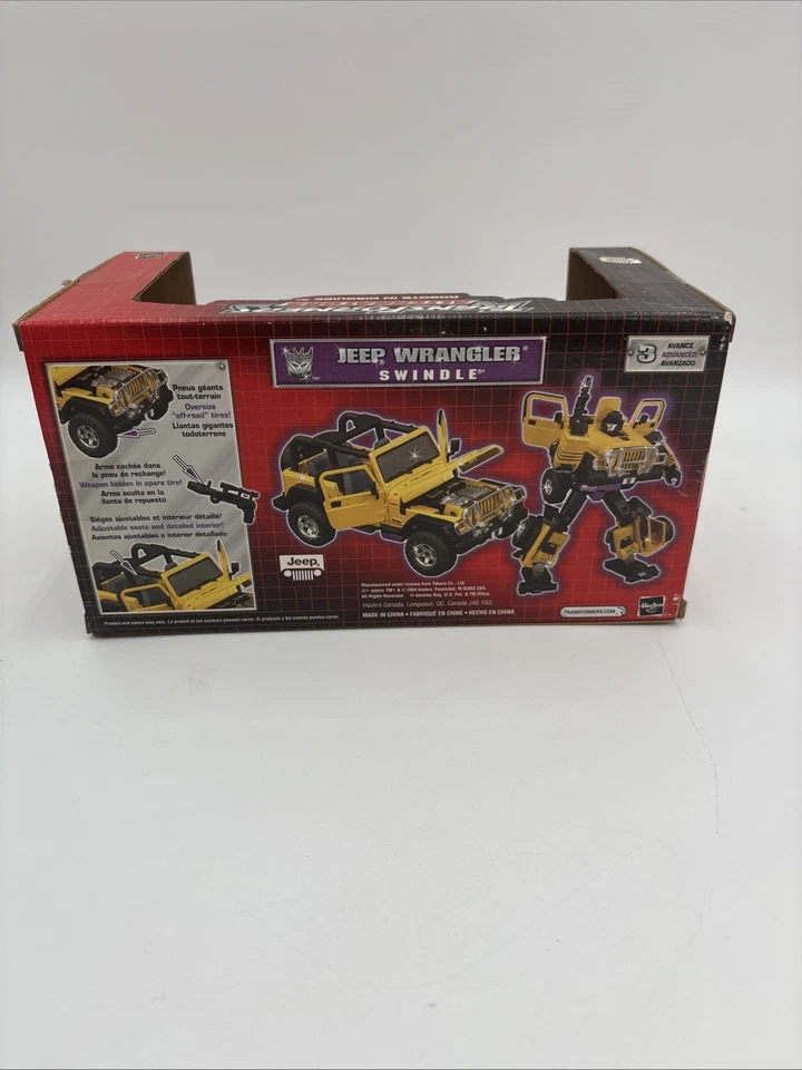 Transformers Alternators - #8 SWINDLE 2004 Jeep Wrangler - Sealed - Image 4 of 4