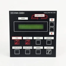 DECKMA GMBH FMS3000 HT01-E Fire Alarm Main Panel
