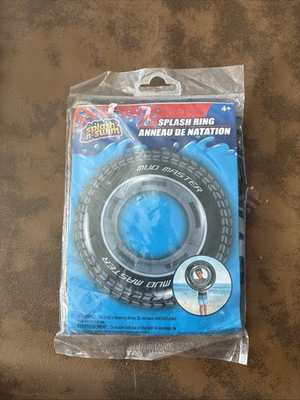 #ad #ad Aqua World Tire Tube Swim Ring Inflatable Summer Outdoor Pool Activity Fun NEW $16.20