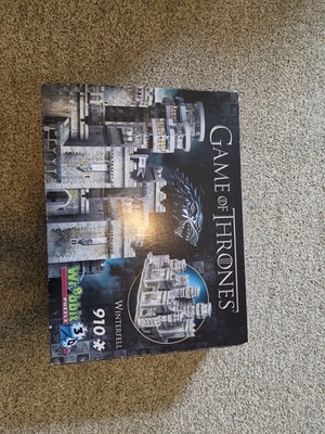 Wrebbit Game of Thrones - Winterfell 3D Puzzle - Ages 14+ As Is