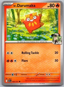 N's Darumaka 032/217 Ascended Heroes Common