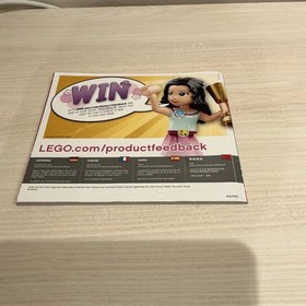 Lego Disney Princess Belle's Castle 41067 Instructions Manual Booklet Only