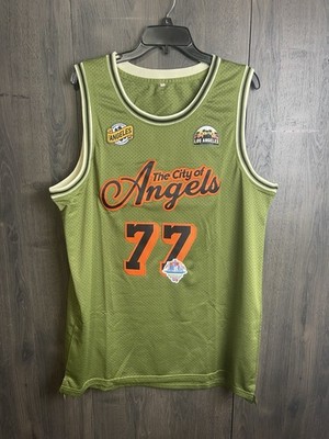 Custom Luka Doncic #77 Los Angeles Lakers Jersey City Of Angels
