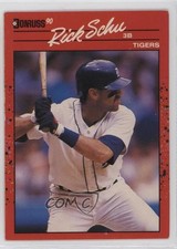 1990 Donruss Rick Schu #599 13ip