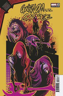 KING IN BLACK GWENOM VS CARNAGE #2 (OF 3) 1:10 FLAVIANO DESIGN VARIANT  2021