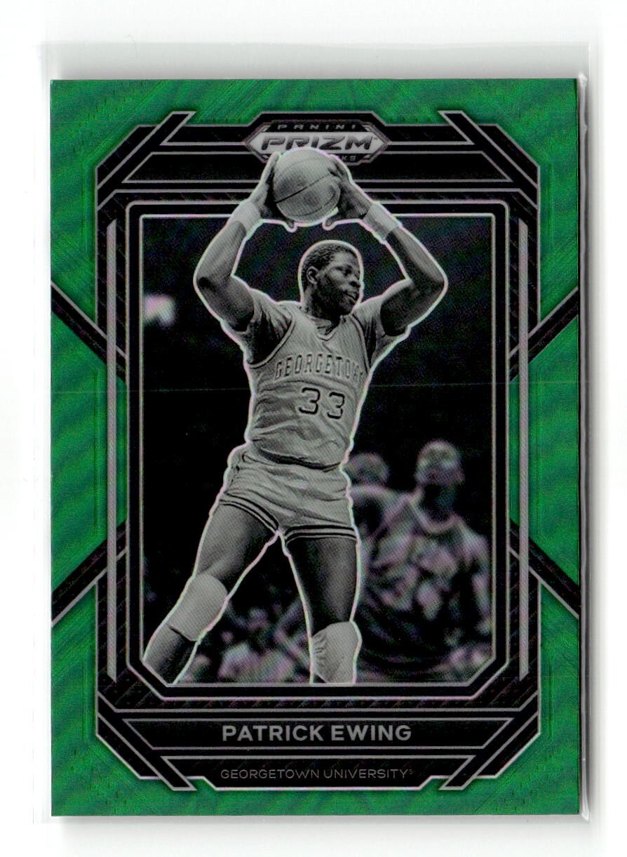 2023 Panini Prizm Draft Picks - Patrick Ewing #96 Green Prizm