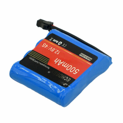 1PC for RC Car Speedboat 4S 12.8V 500mAh 6.4Wh LiFE Battery SM-2P Reverse Plug