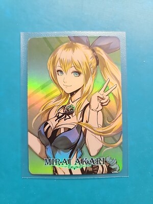MIRAI AKARI - Carddass Masters Art Card - MIRAI AKARI - Waifu Doujin ACG