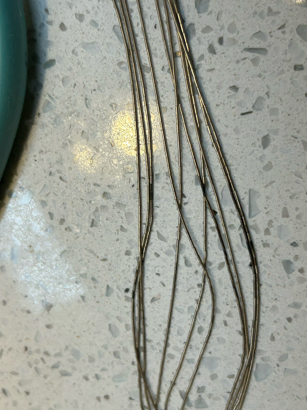 Native sterling silver liquid silver Adjustable N… - image 10