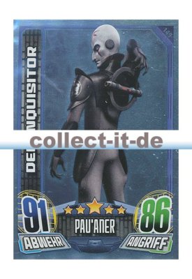 Rebell Attax Serie 1 - 149 - DER INQUISITOR - Pau'aner - Spiegelfolienkarten