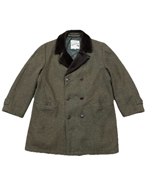 Rare Vintage Thoroughbred Sportswear Anderson Little Co. Alpaca Pile Coat