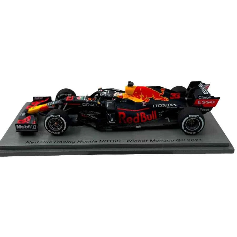 Modellino F1 Spark 1/43 Red Bull Racing Honda RB16B Winner Monaco GP 2021 #33... - Immagine 3 di 4