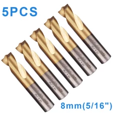 5PCS 5/16" 8mm HSS Cobalt Spot Weld Drill Bits Spot Welding Remover Cutter Tool