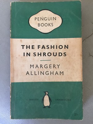 Penguin Crime 771 The Fashion in Shrouds by Margery Allingham 1954 Mr Campion 
