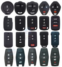 Fit Mitsubishi Outlander Mirage Lancer Remote Silicone Key Fob Cover Case Skin