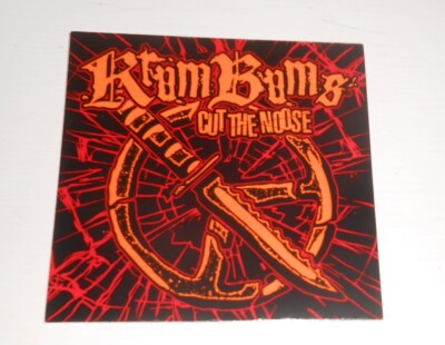 Krum Bums Cut the Noose Sticker (square) 4x4 Punk