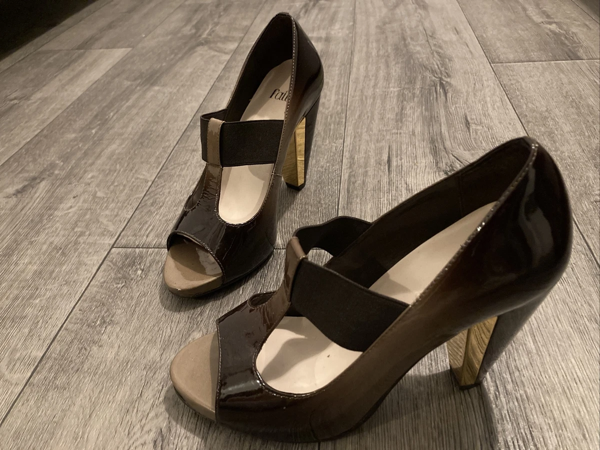 Faith gold cheap heels