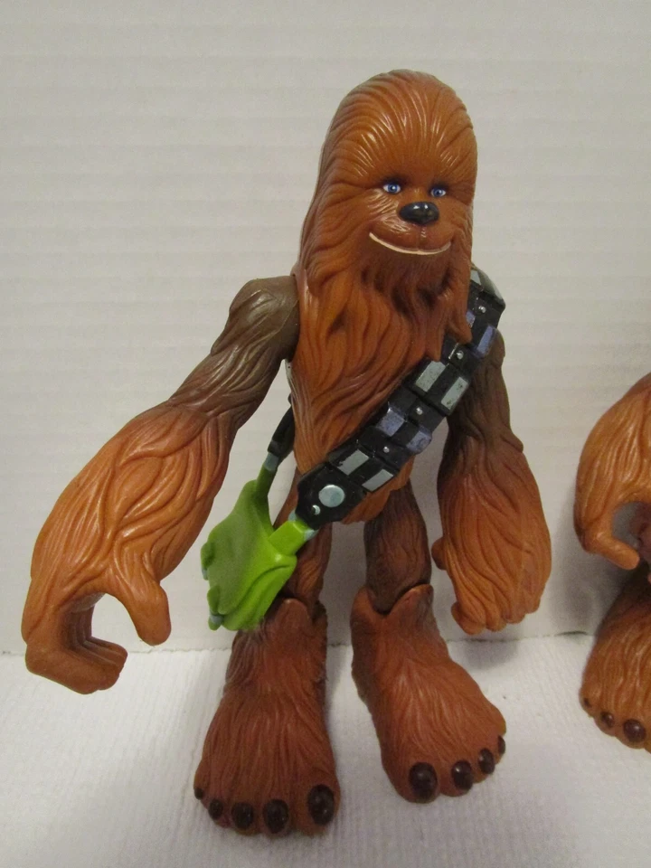 星球大战 Playskool CHEWBACCA 2004 绝地武力大脚/手 7 件套 2 件套 — 第 2/4 张图片