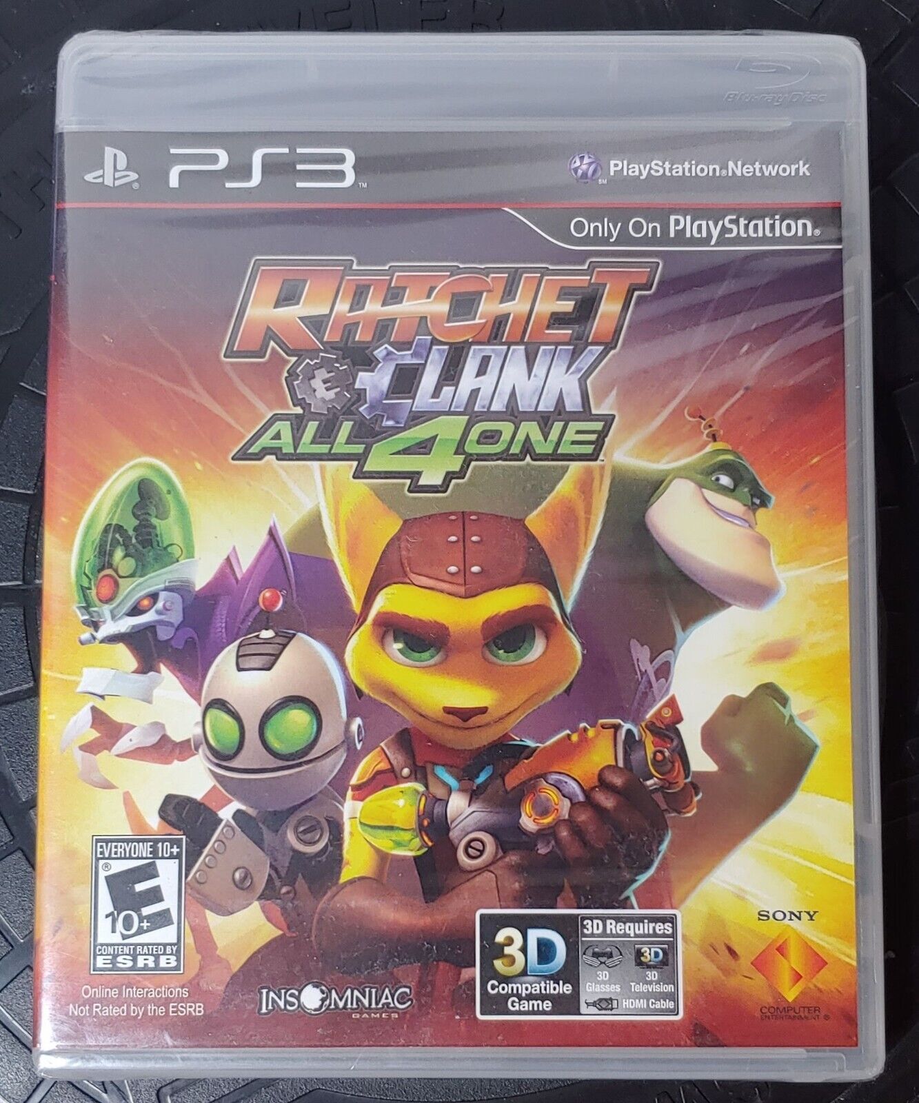 Ratchet and Clank All 4 One PS3 promo promotional rare PlayStation 3 (full  game)