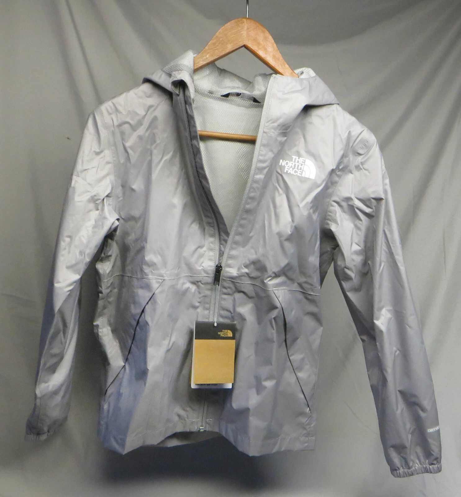The North Face Dryvent Hooded Windbreaker Jacket Gray Boys Size L/G 12 NWT
Opens in a new window or