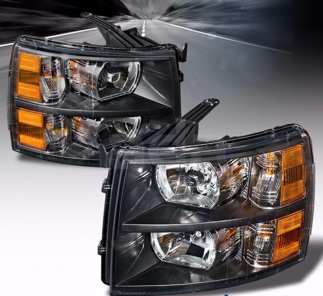 TIFFIN ALLEGRO RED 2013 2014 2015 BLACK HEADLIGHT HEAD LAMPS RV SET