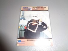 Latitude and Longitude #164 1991 Pro Set Desert Storm Military Skill card