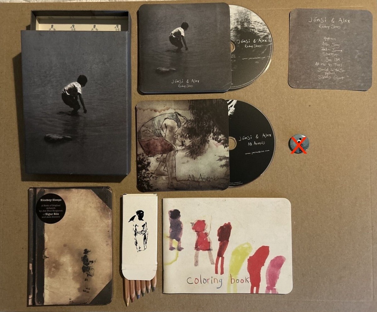 Riceboy　Sreeps　　sigur  ros 2006 Riceboy Sleeps Limited Edition Box Set Jonsi and Alex