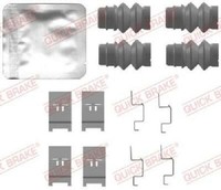 Original Quick Brake ZubehöRsatz Scheibenbremsbelag 109-0135 FüR Skoda VW