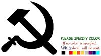 Communist Sickle Hammer Adhesive Vinyl Decal Sticker Car Truck Window Bumper 6 Communist Sickle Hammer Adhesive Vinyl Decal Sticker Car Truck Window Bumper 6
