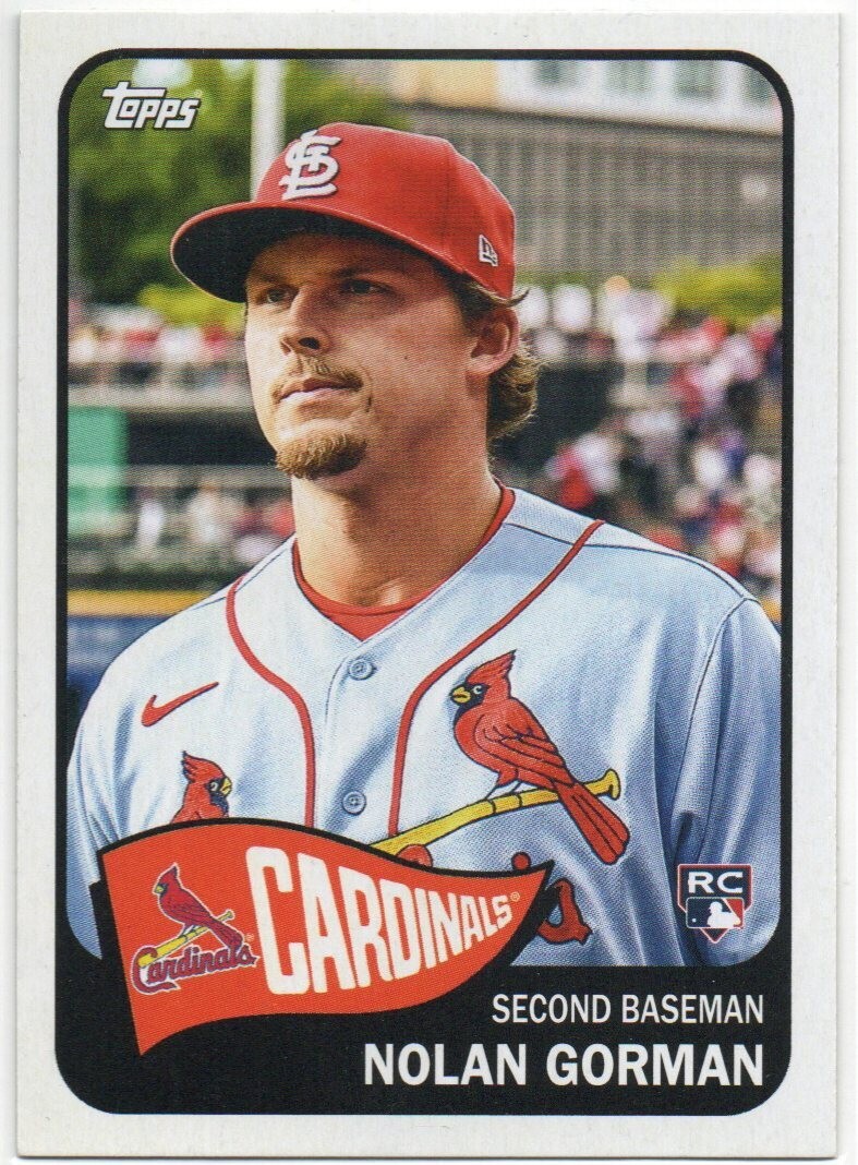 2023 Topps Archives - 1965 Topps #116 Nolan Gorman (RC)