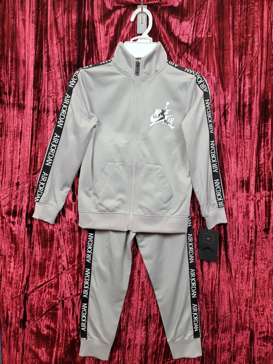 Air jordan grey clearance tracksuit